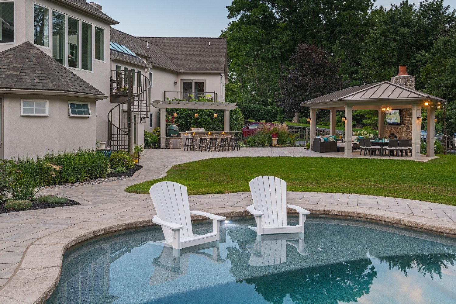 Strasburg, PA Landscaping Case Study: Creating the Ultimate Backyard Party Spot